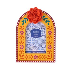 4" x 6" Tabletop Photo Frame with Marigold by Ashland®