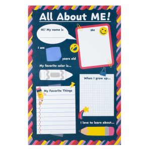 Class Rules! 10" x 15" About Me Worksheets, 24ct. by B2C™