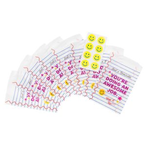 7.5" x 4.75" Awesome Job Paper Treat Bags, 8ct. by B2C™