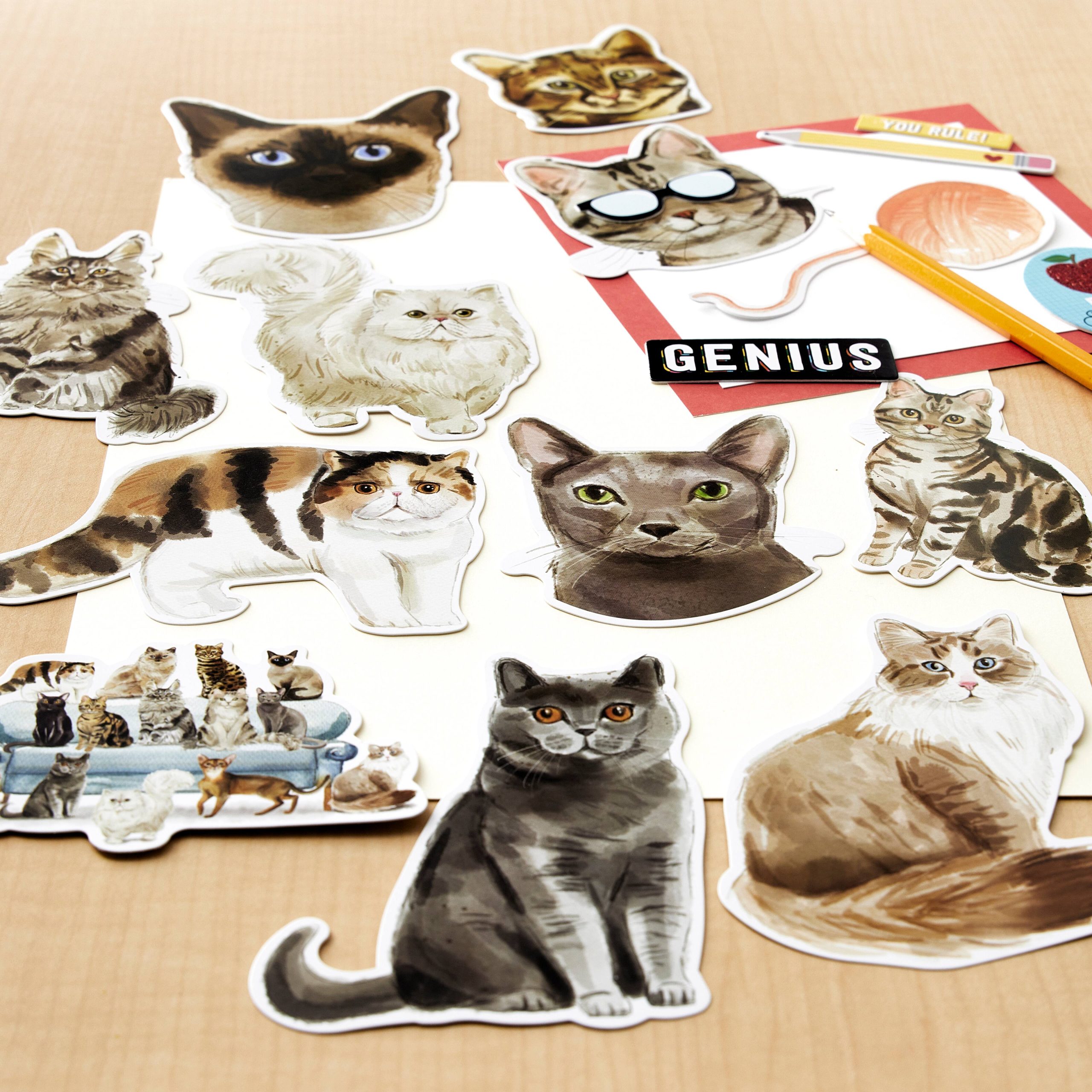Cats Die Cut Stickers by Recollections™ - Image 2