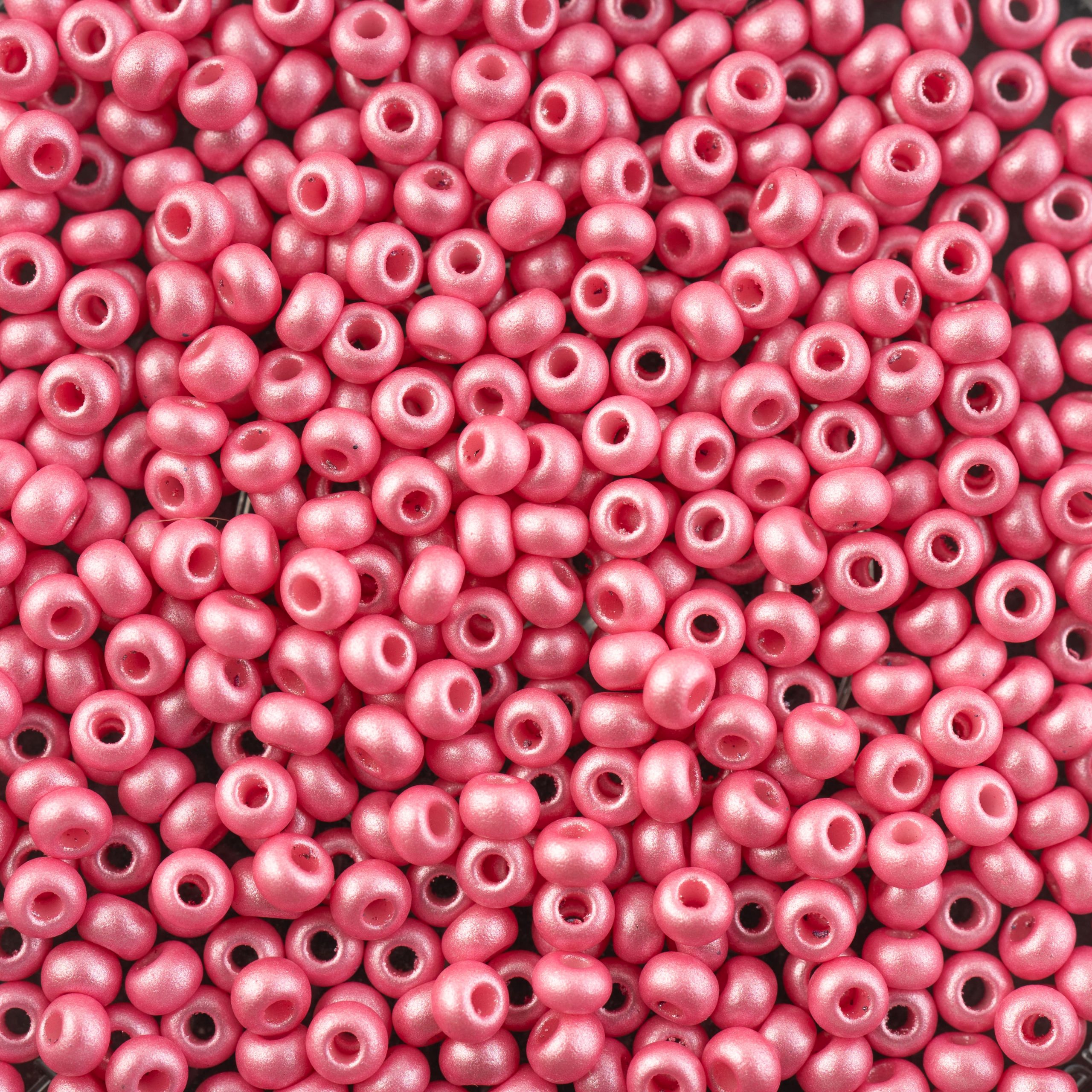 John Bead 8/0 Czech Glass Seed Beads, 13g
