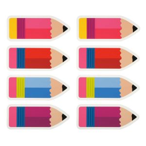 Class Rules! 6" Pencil Dry Erase Die Cuts, 8ct. by B2C™
