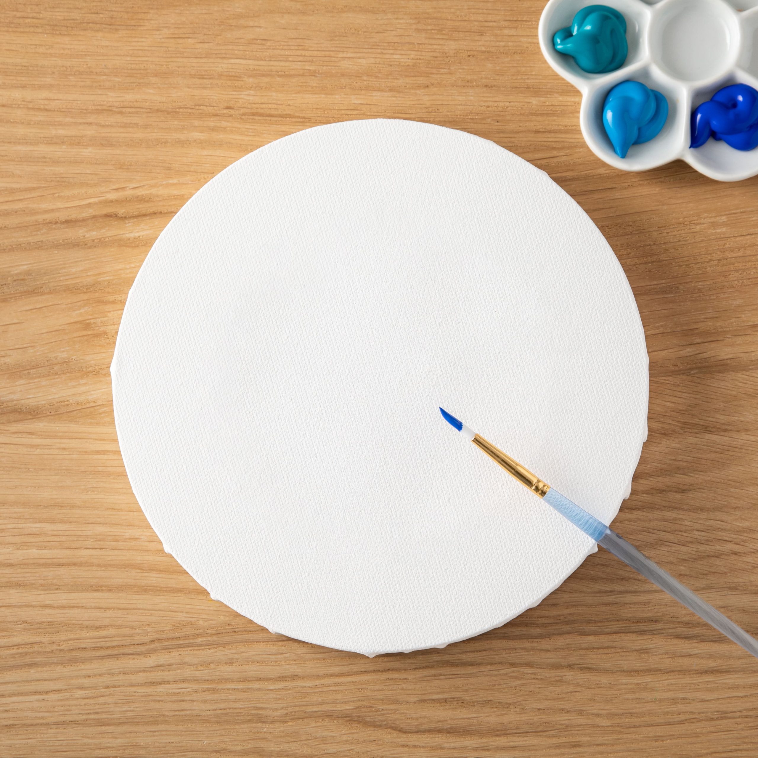 Level 1 Round Traditional Profile Canvas by Artist's Loft™ - Image 2