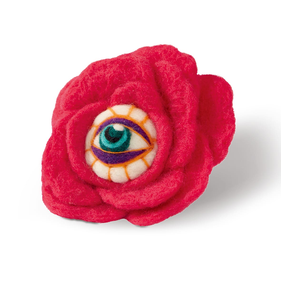 Evil Eye Rose Halloween Needle Felting Kit by Loops & Threads®