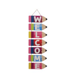 Class Rules! 22.75" Vertical Welcome Wall Décor by B2C™