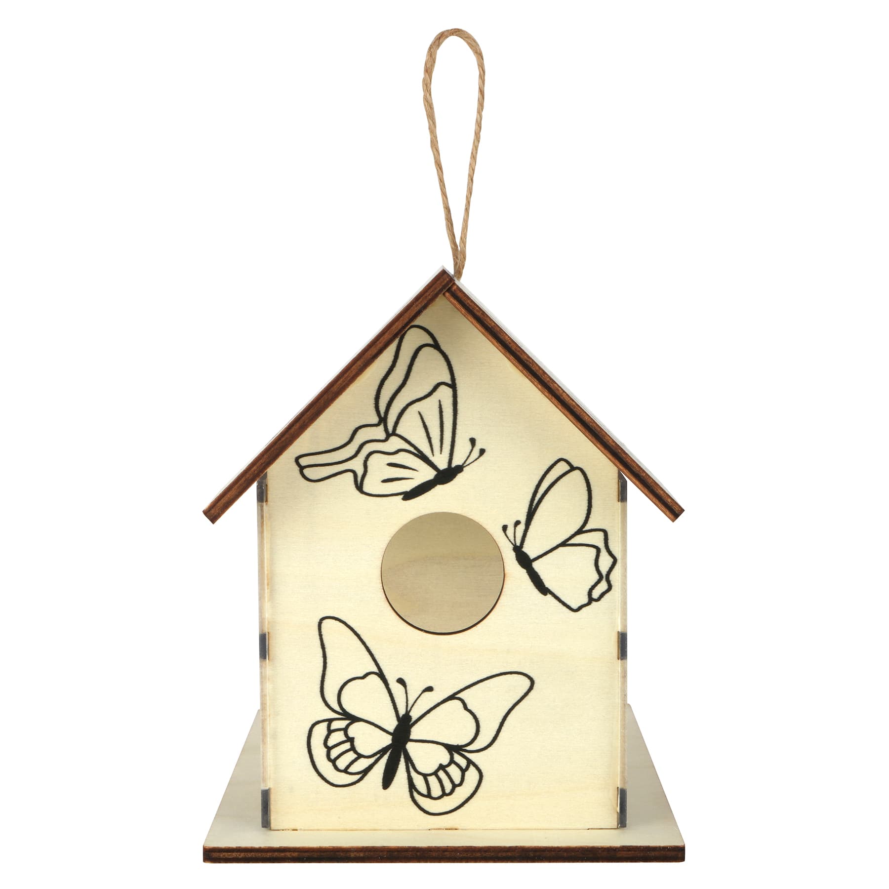 6" Butterfly Birdhouse Kit by Creatology™ - Image 2
