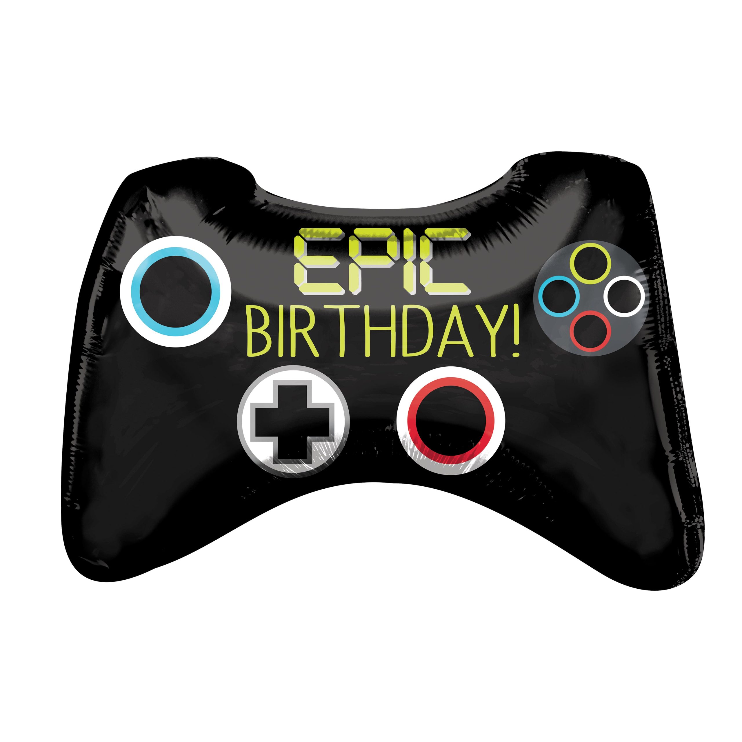 28" Epic Birthday Controller Foil Balloon