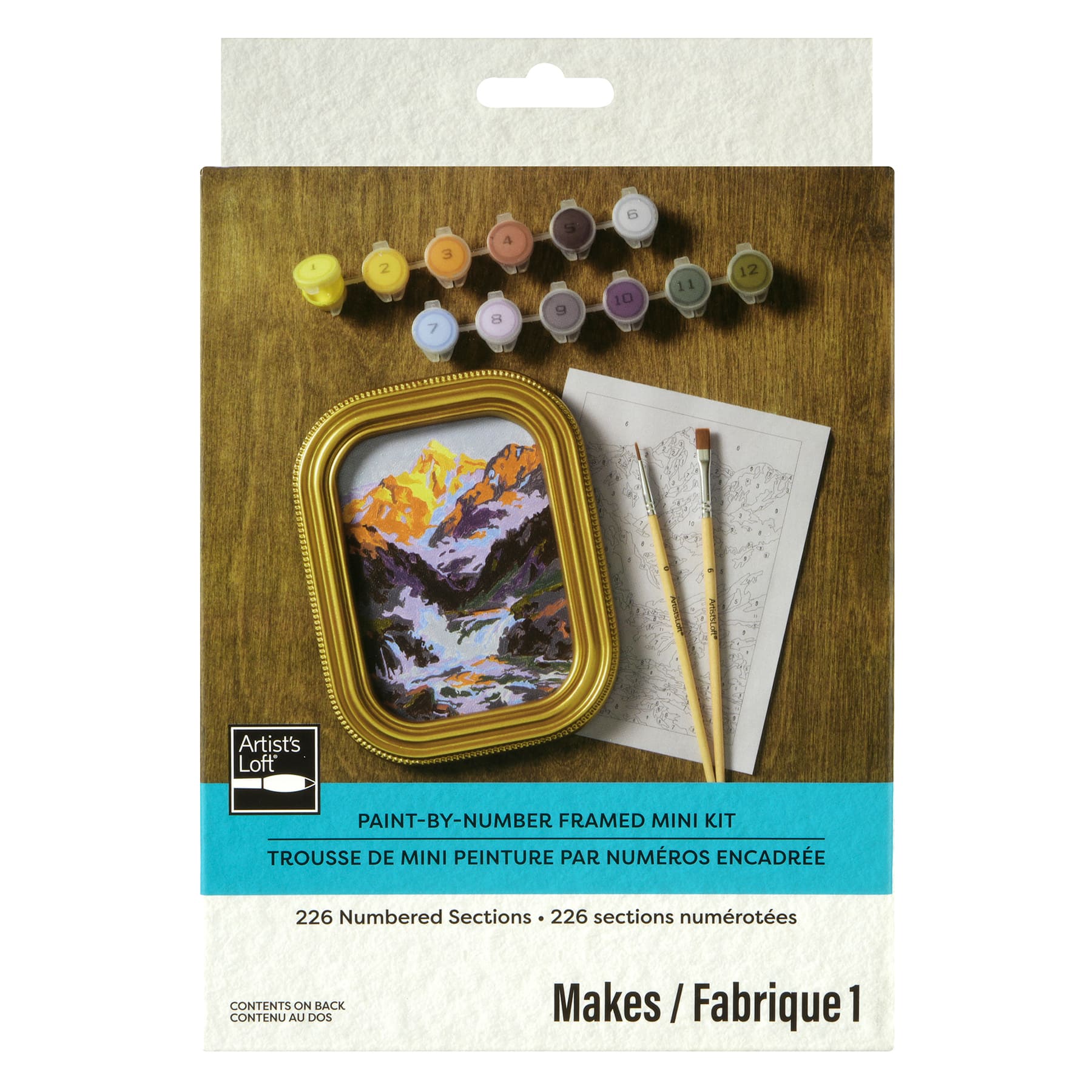 Rockies Paint-by-Number Framed Mini Kit by Artist's Loft®