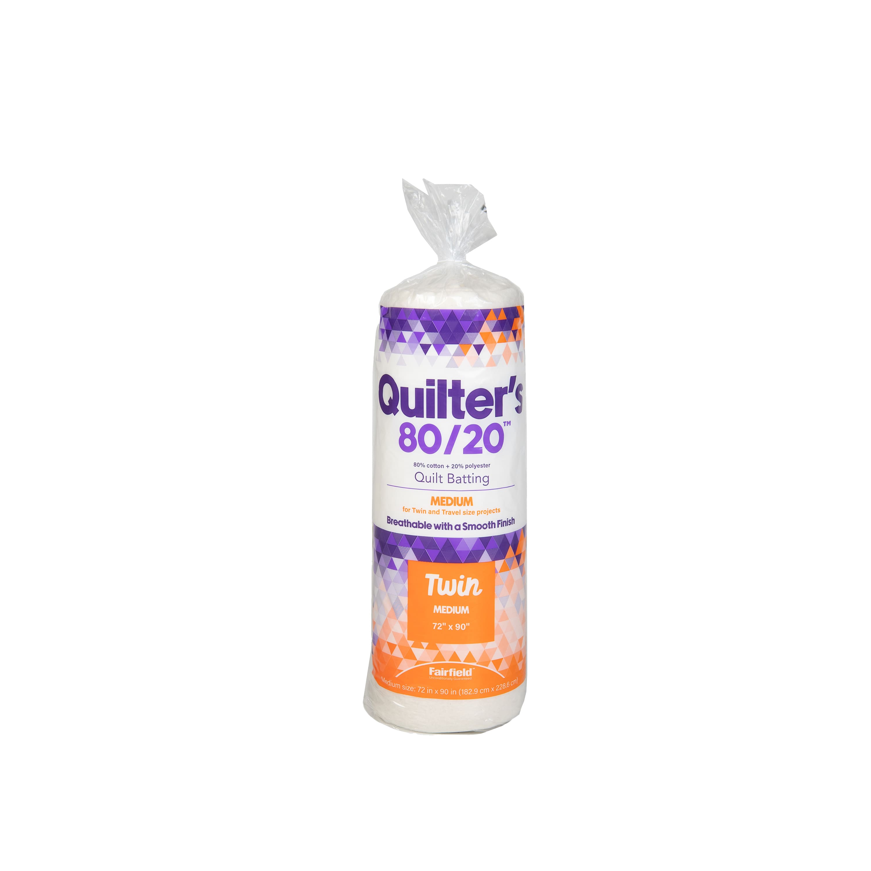 Fairfield™ Quilter's 80/20™ 72" x 90" Twin Quilt Batting