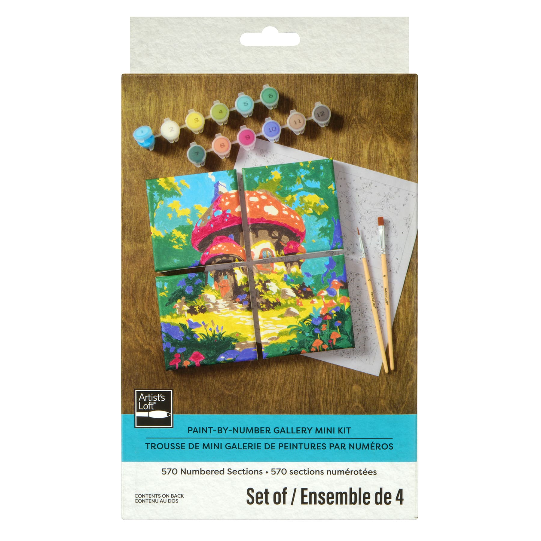 Fairy Garden Paint-by-Number Gallery Mini Kit by Artist's Loft®