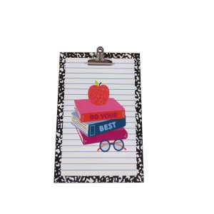 Class Rules! 8.75" Do Your Best Tabletop Message Board by B2C™