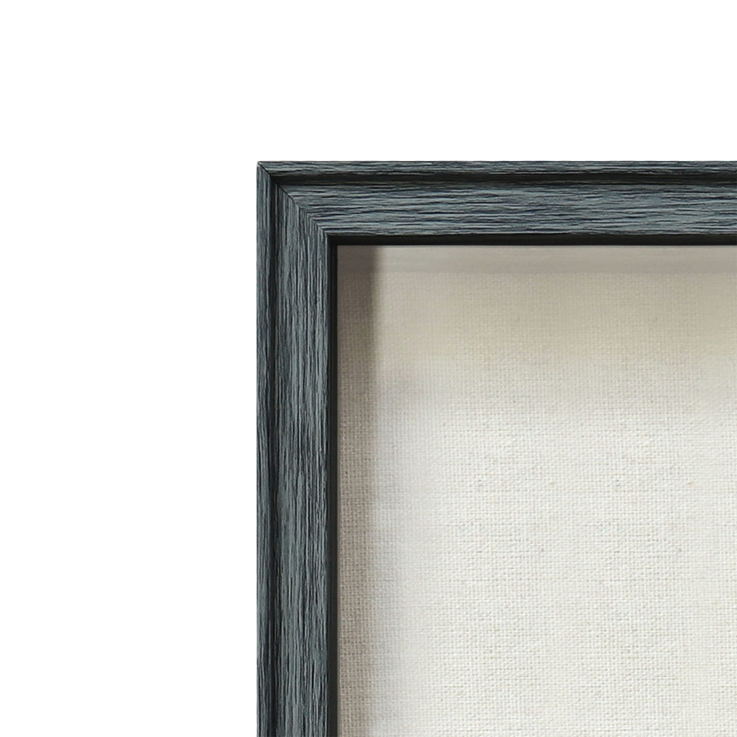 11" x 14" Gray Wood Grain Shadow Box by Studio Décor® - Image 2