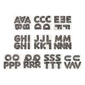 Class Rules! 4" Composition Alphabet Die Cuts by B2C™