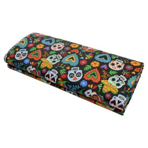 52" x 70" Skull & Heart Table Cover by Ashland®