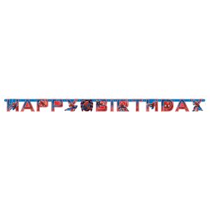 6.5ft. Spider-Man Birthday Banner