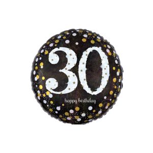 18" Sparkling 30 Birthday Foil Balloon