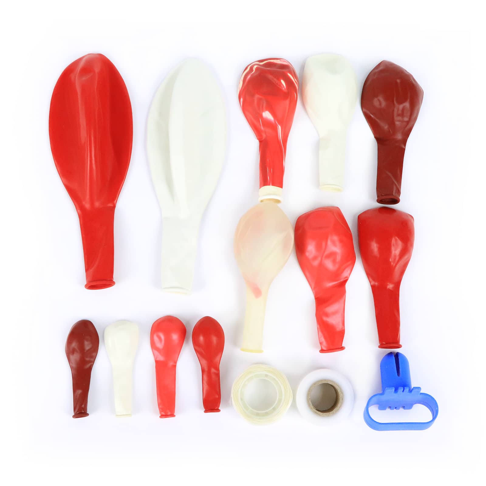 10ft. Red Garland Balloon Kit by Celebrate It™ - Image 2