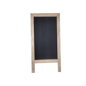 16.25" x 31.75" Wood Grain Folding Chalkboard by B2C™