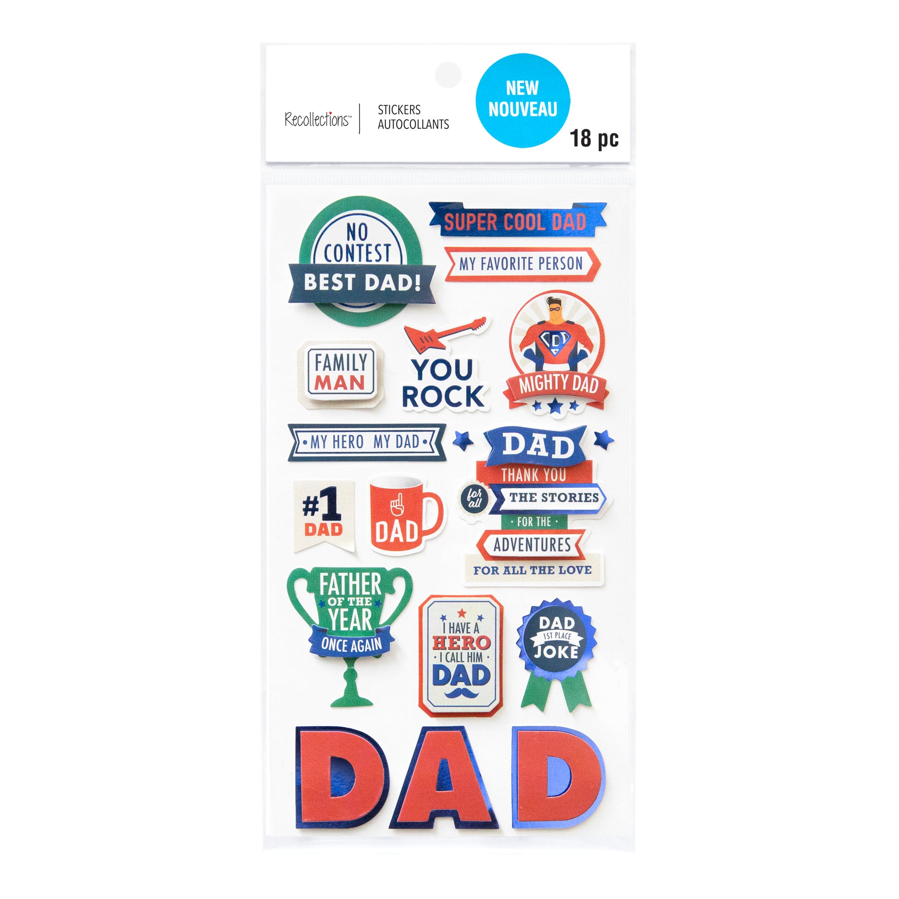 Dad Dimensional Stickers by Recollections™ - Image 4
