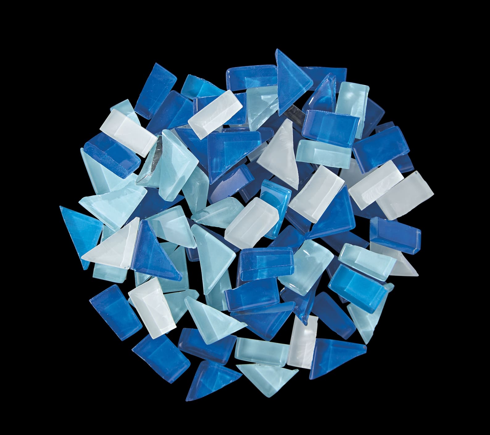 Blue Wave Mosaic Vase Kit by Make Market® - Image 4
