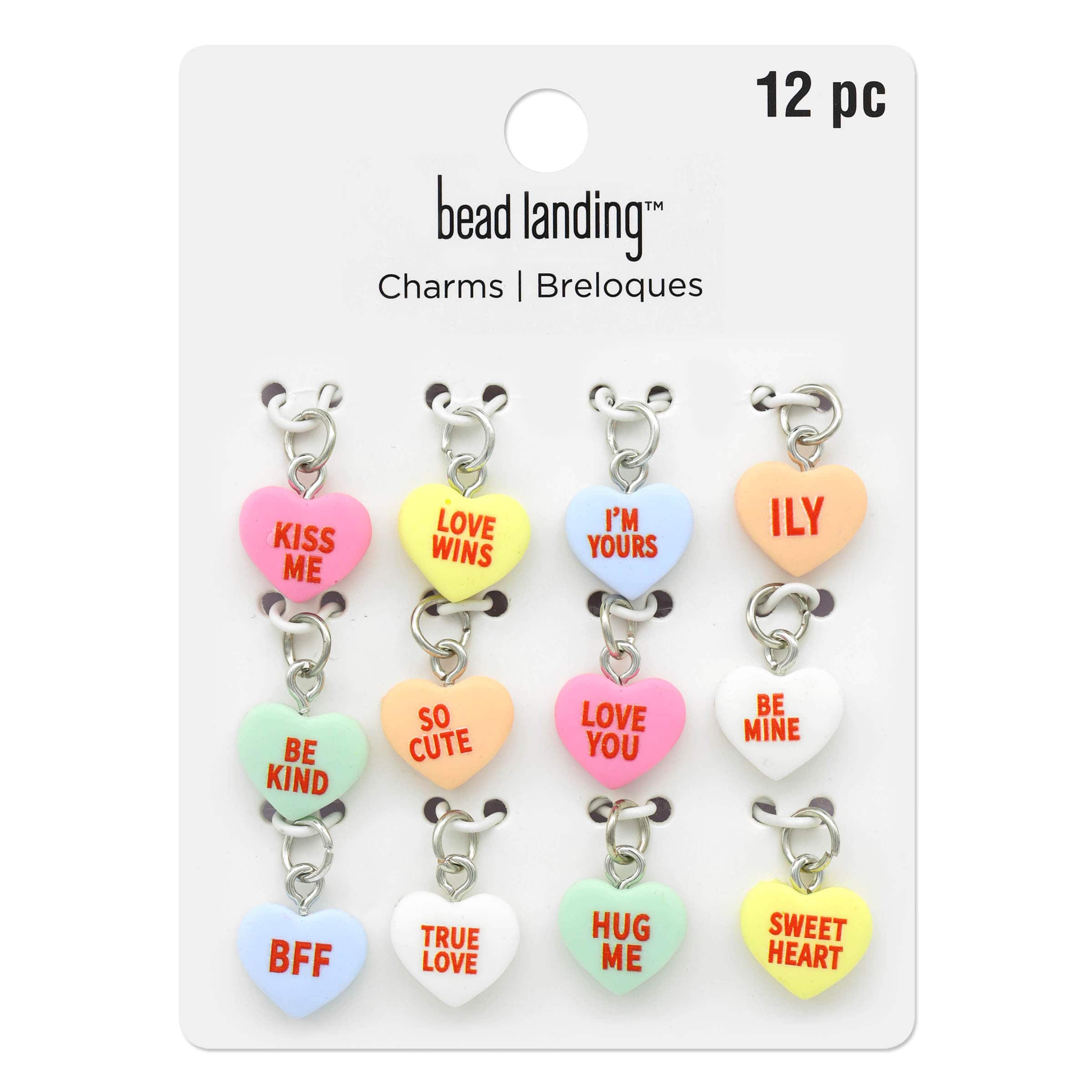 Conversation Hearts Charm Mix by Bead Landing™ - Image 3