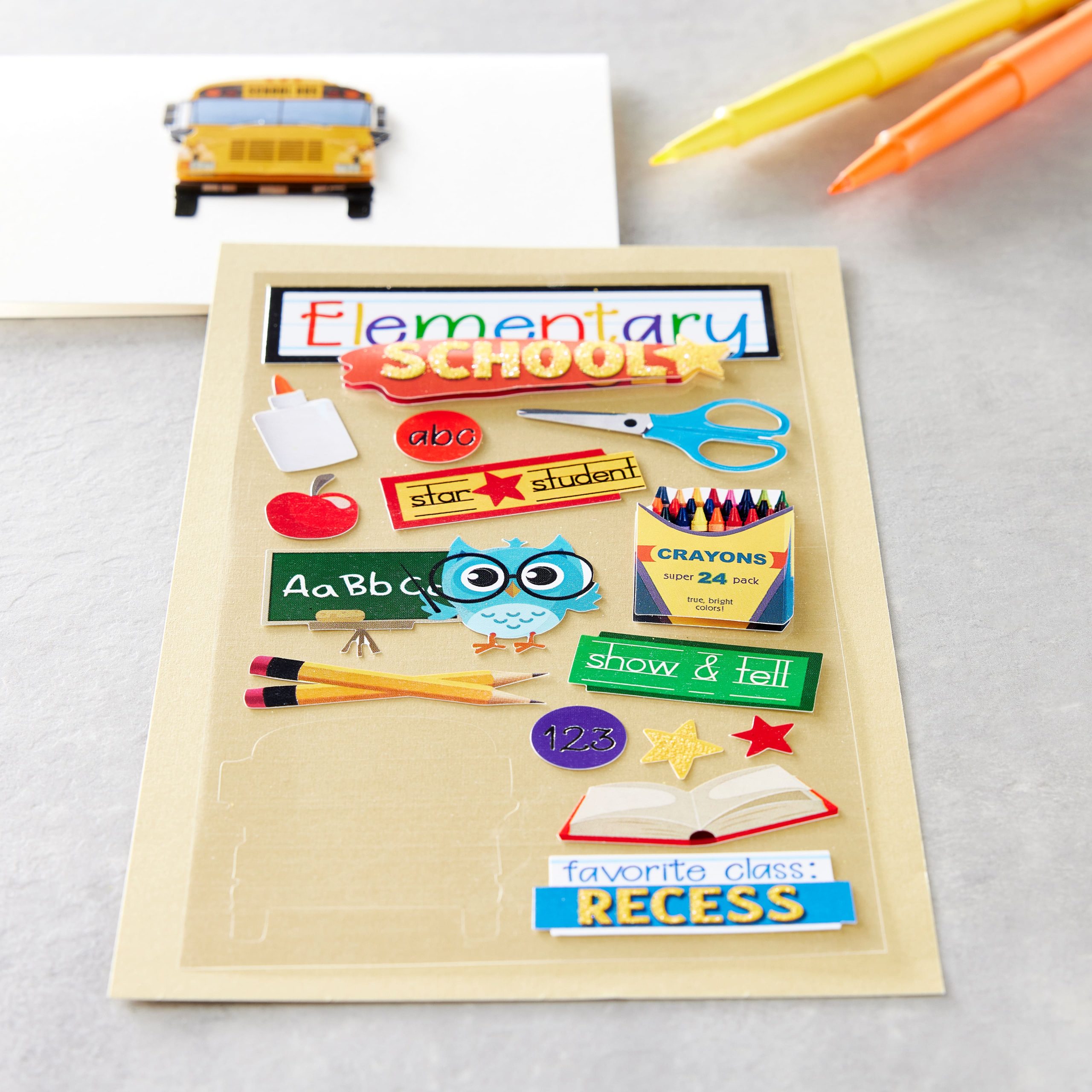 Elementary School Stickers by Recollections™ - Image 2