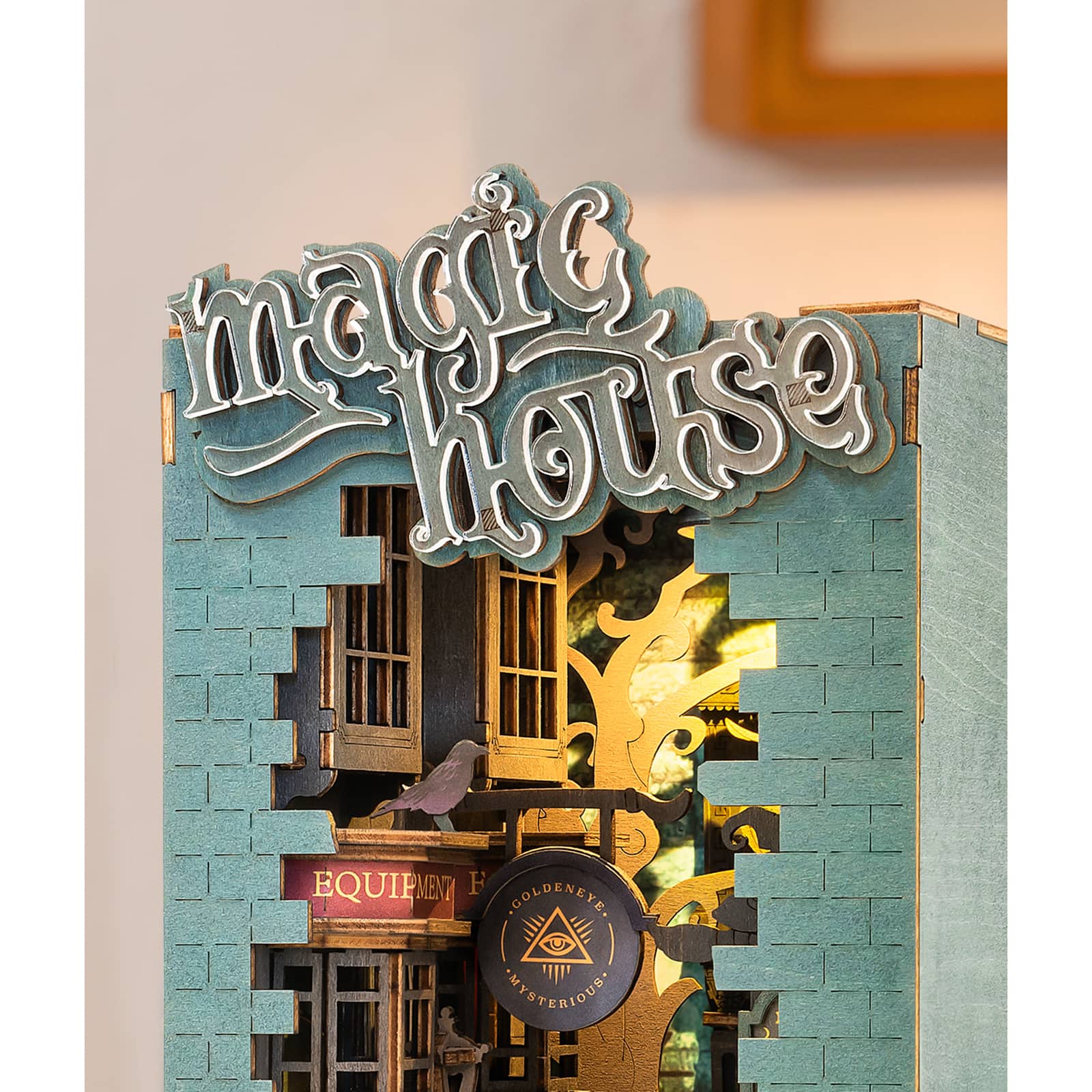 Rolife® Magic House DIY Book Nook Shelf Insert Kit - Image 3