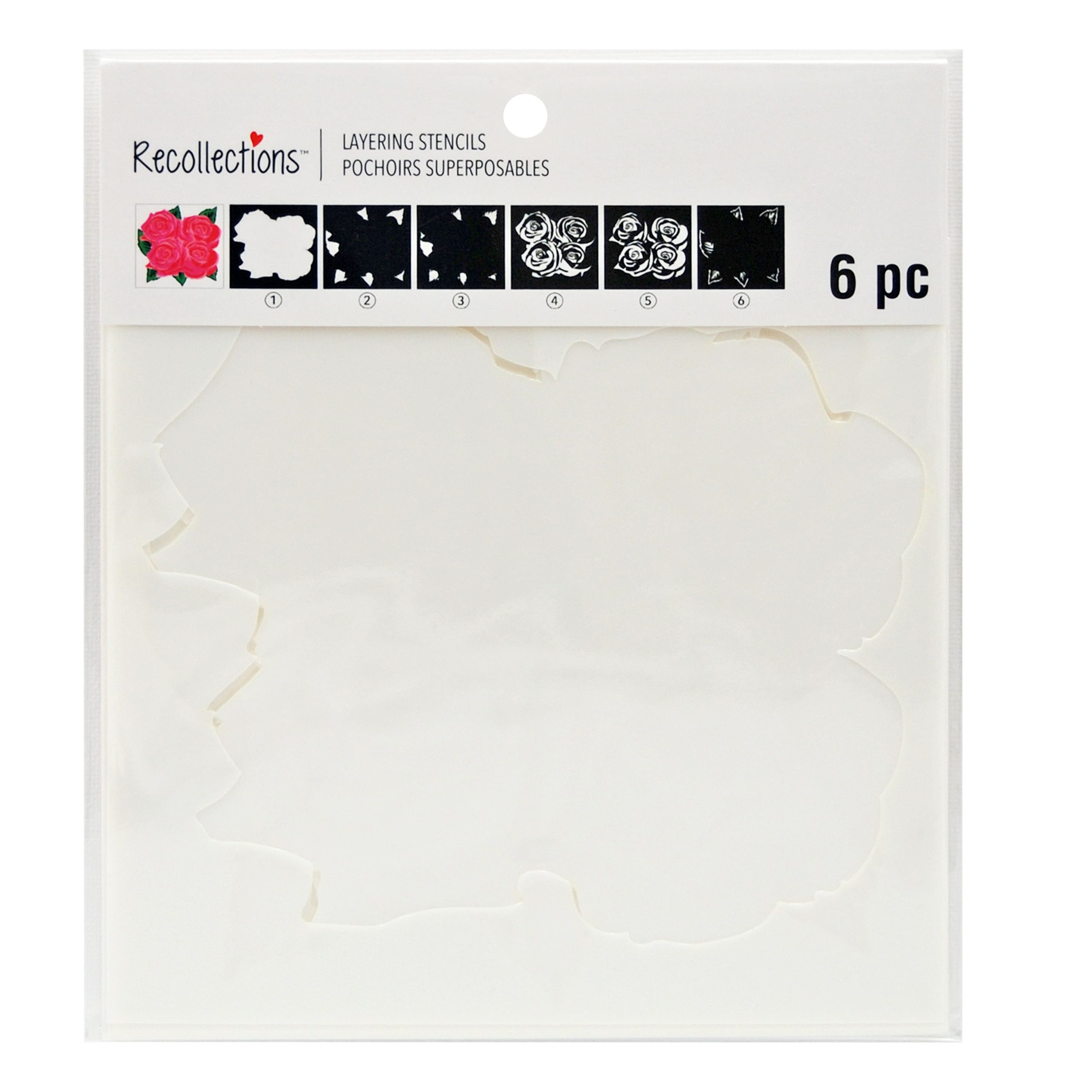 Rose Bunch Layering Stencils by Recollections™ - Image 2