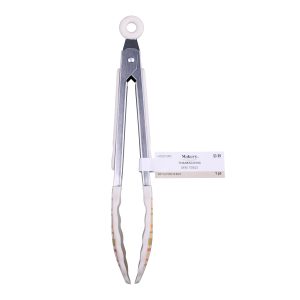 Mini Green & Orange Plaid Tongs by Makery™