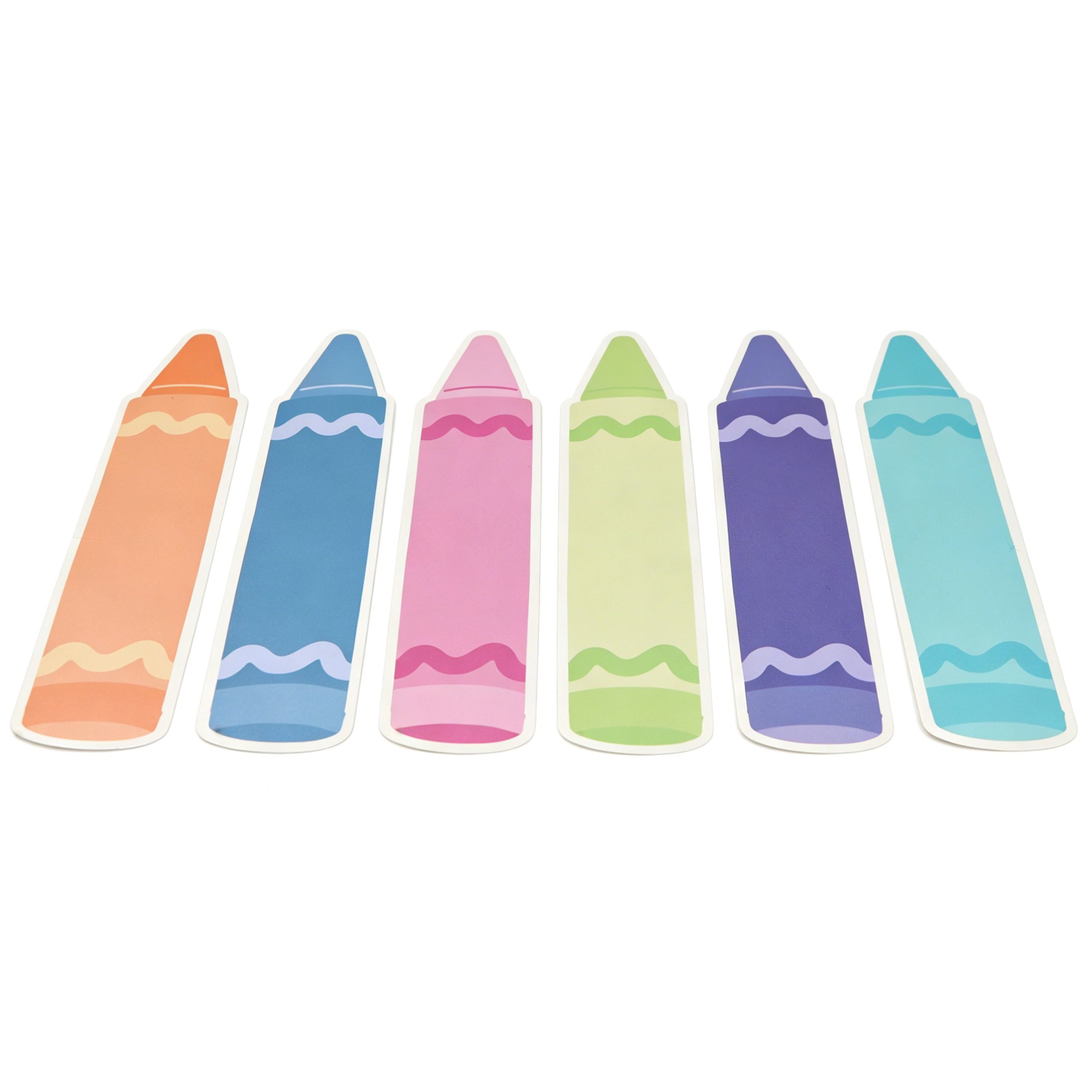 Class Rules! Medium Crayon Die Cut Classroom Accents by B2C™ - Image 2
