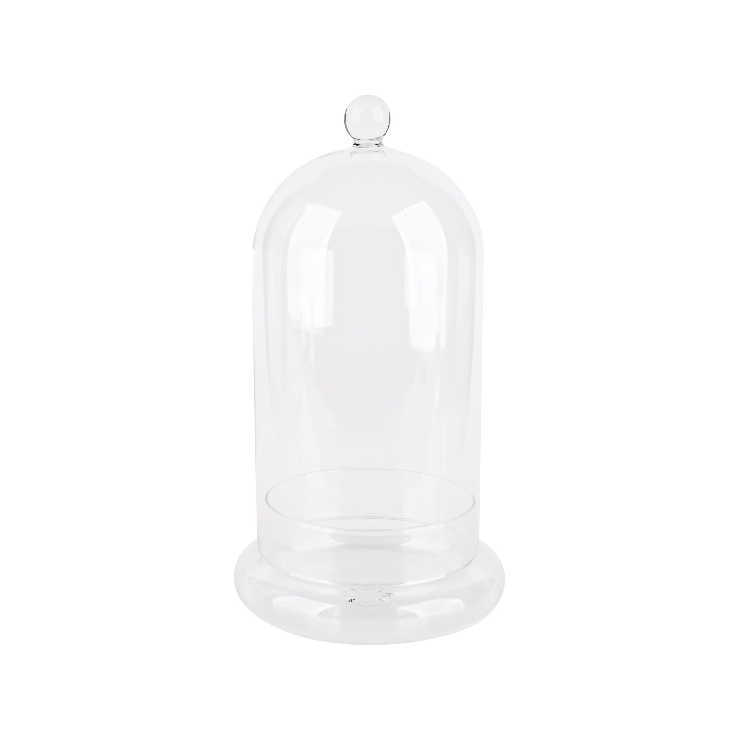 Large Glass Cloche with Base by Ashland®
