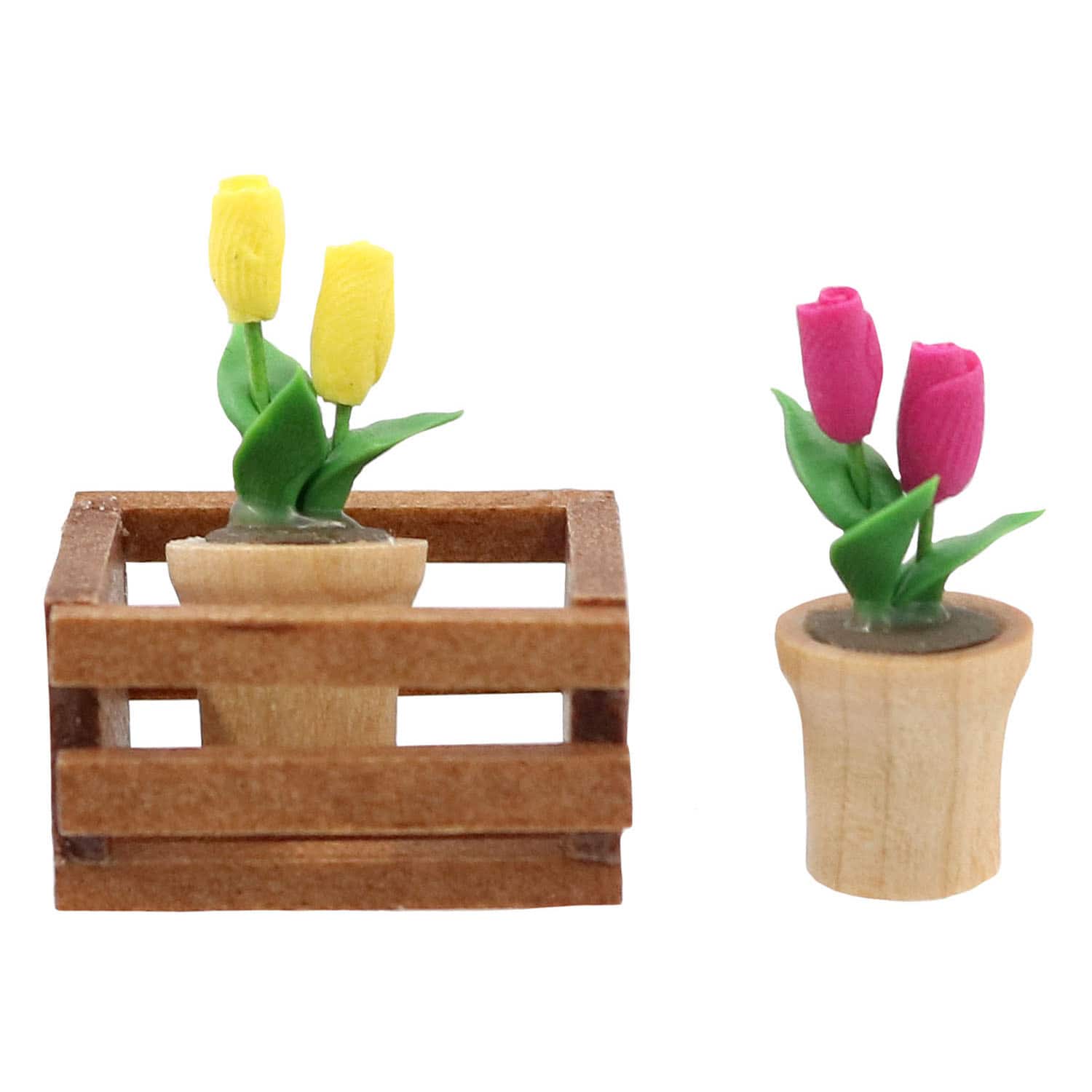 Mini Roses in Crate Decoration Set by Ashland® - Image 2