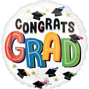 28" Bright Future Grad Foil Balloon