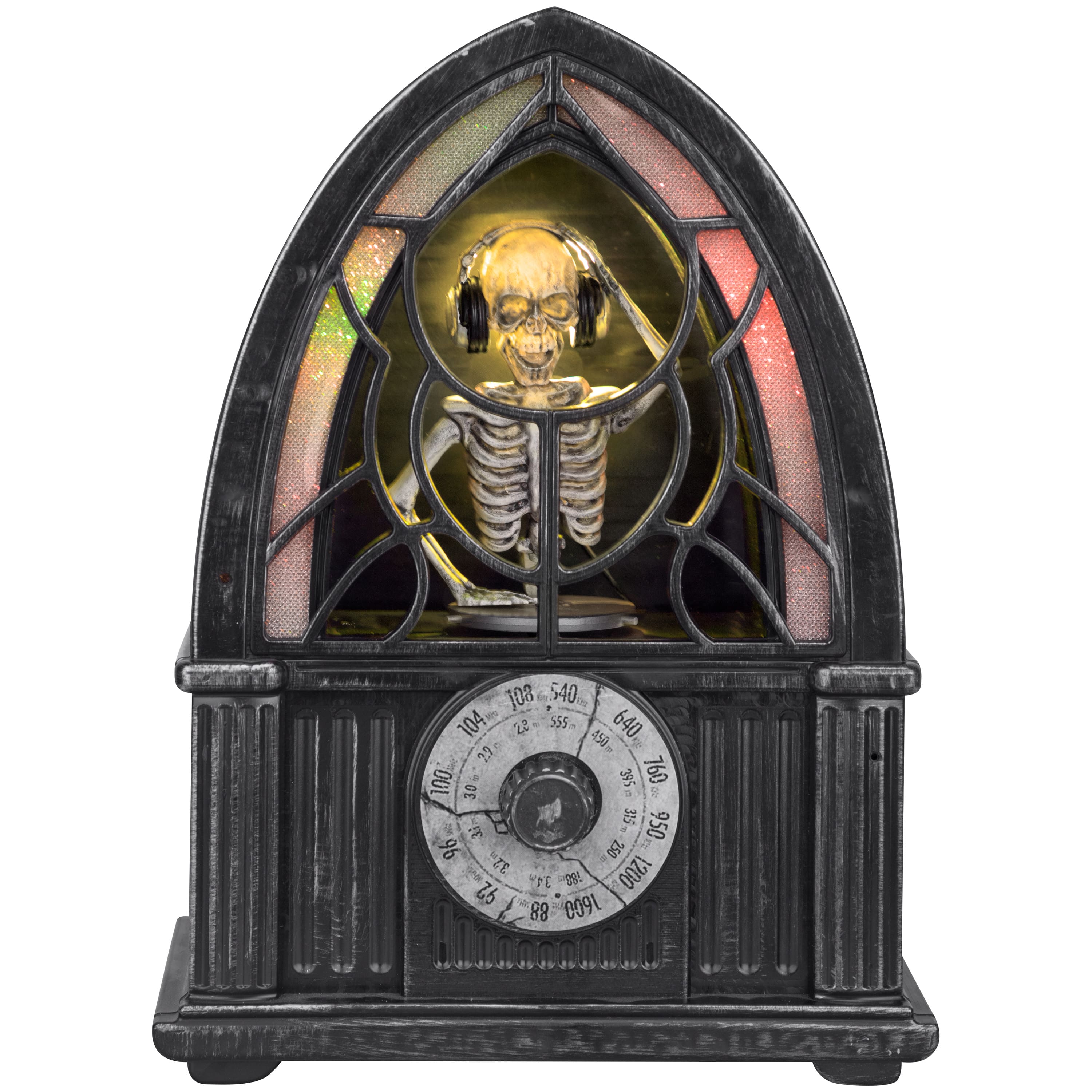 12" Animated Radio DJ Skeleton by Ashland®