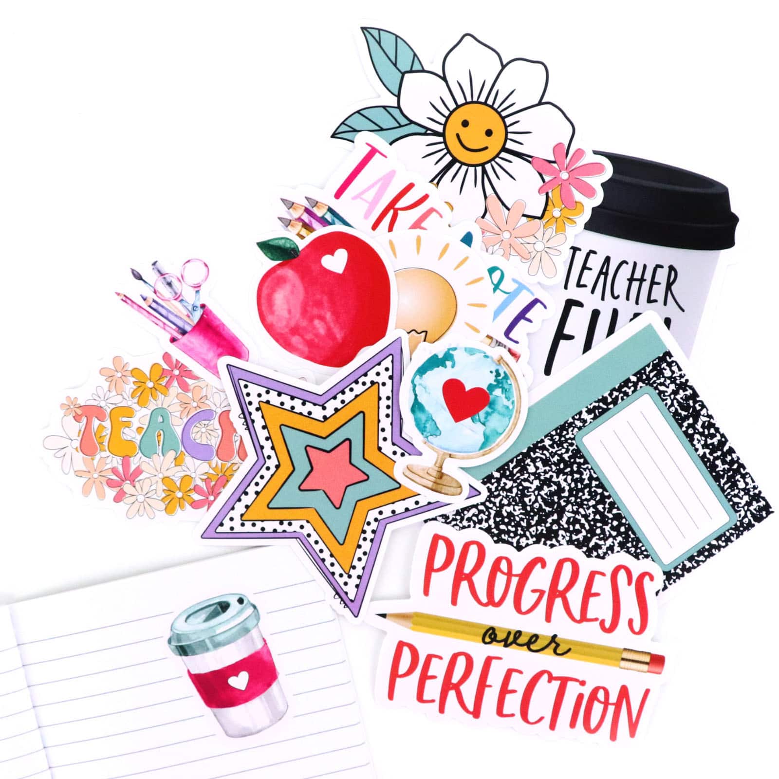 Vinyl Diecut Teacher Sticker Set by Recollections™ - Image 2