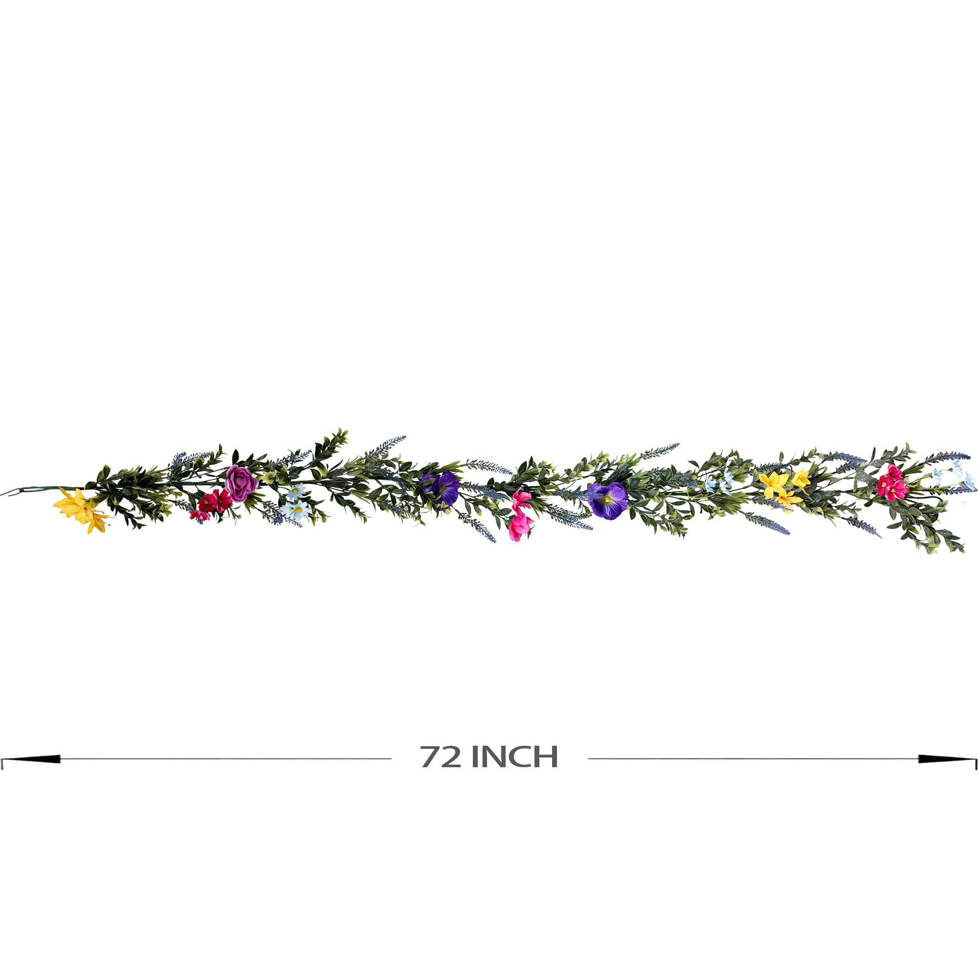 6ft. Wildflower Garland by Ashland® - Image 3
