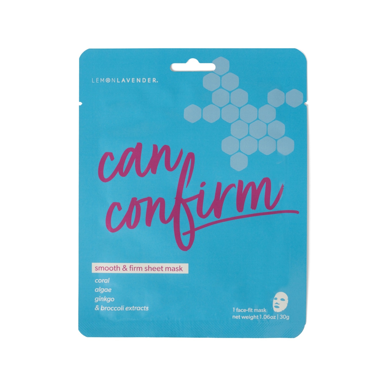 Lemon Lavender® Smooth & Firm Sheet Dreams Face Mask