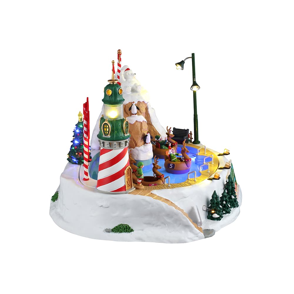 Lemax® Santa's Wonderland™ Dasher's Bumper Boats - Image 2