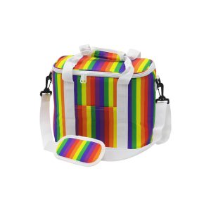 12" x 6.2" x 9.7" Rainbow Cooler Bag by Celebrate It™