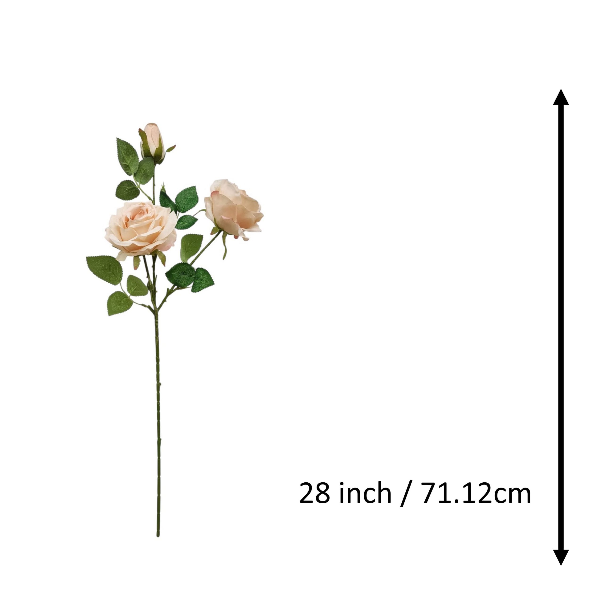 28" Light Pink Rose Stem by Ashland® - Image 3