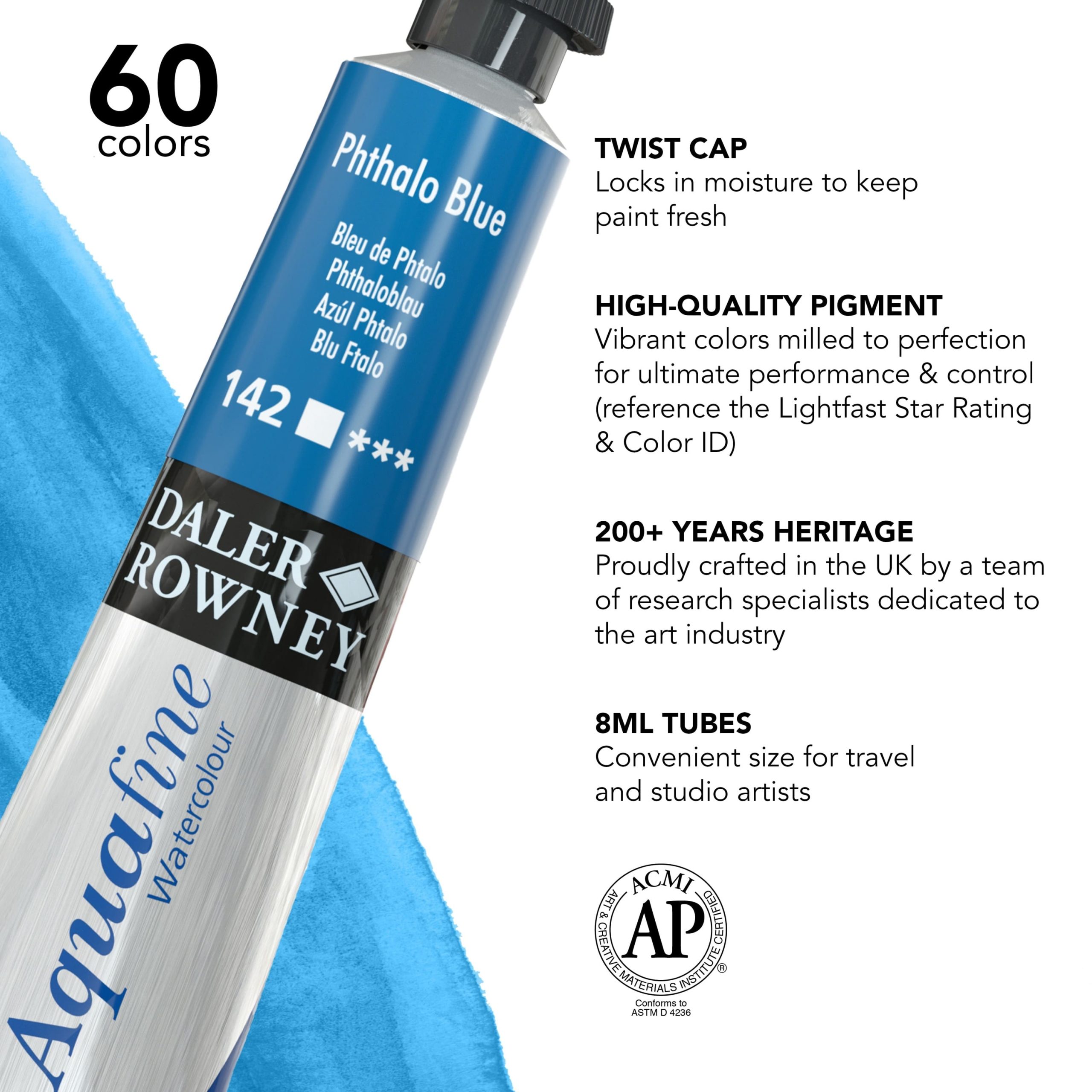 Daler-Rowney® Aquafine Watercolour Paint, 8mL - Image 2