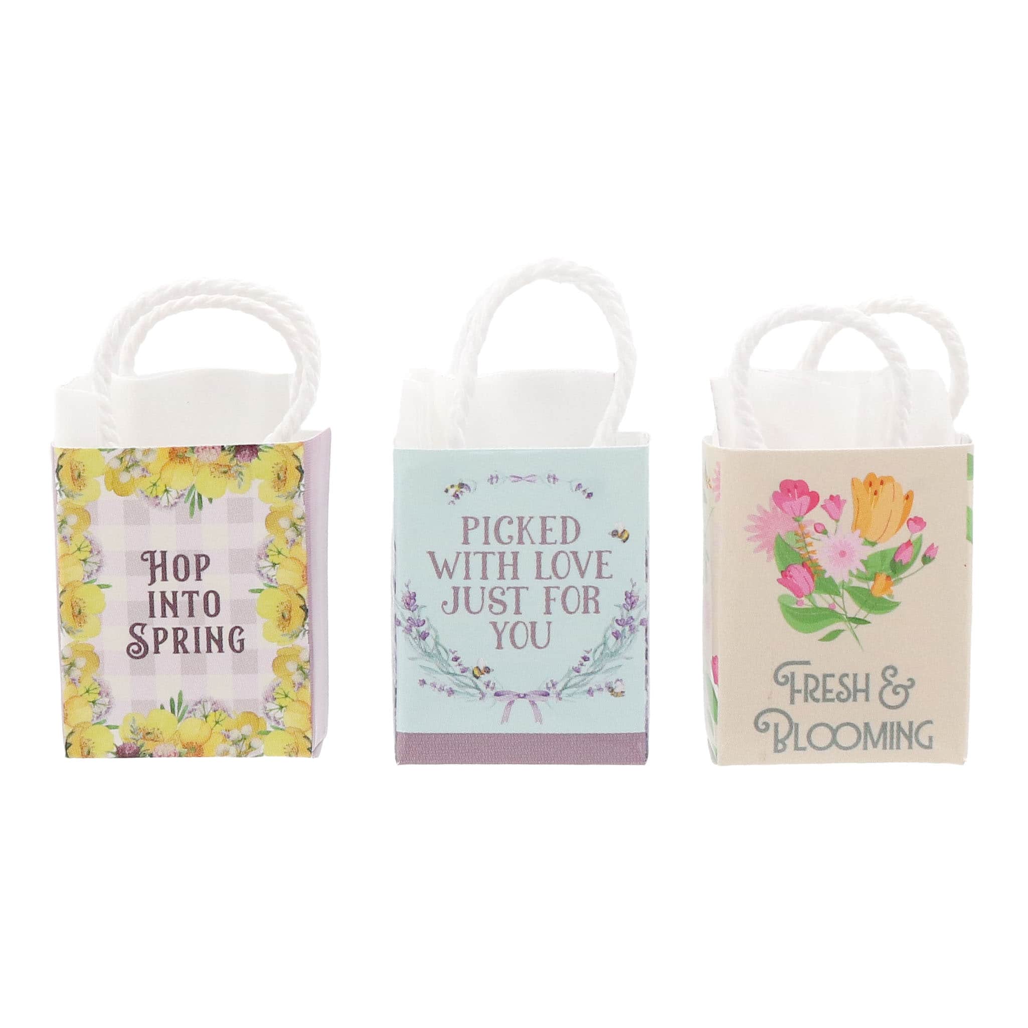 Mini Spring Shopping Bag Decoration Set by Ashland® - Image 3