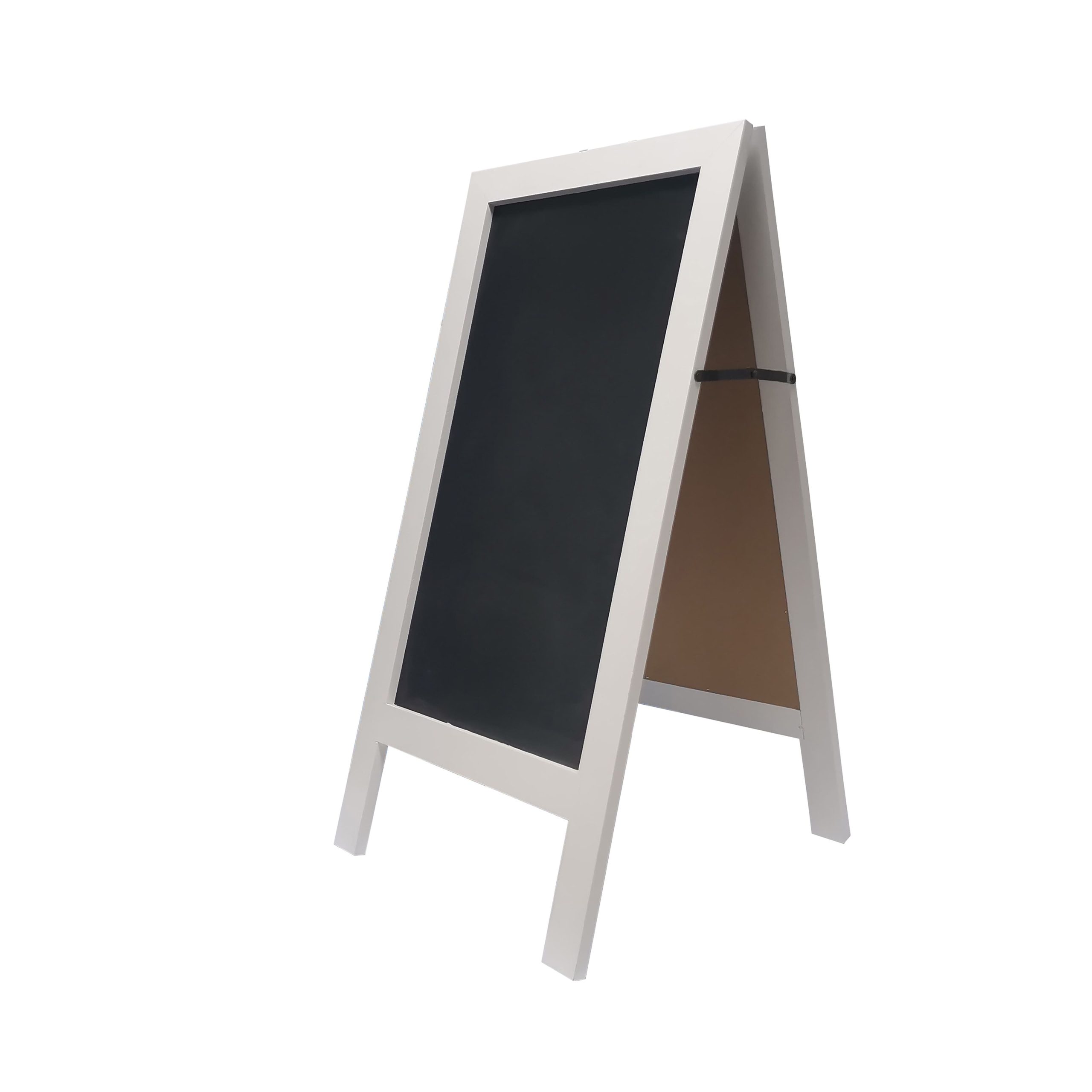 16.25" x 31.75" White Folding Chalkboard by B2C™ - Image 3