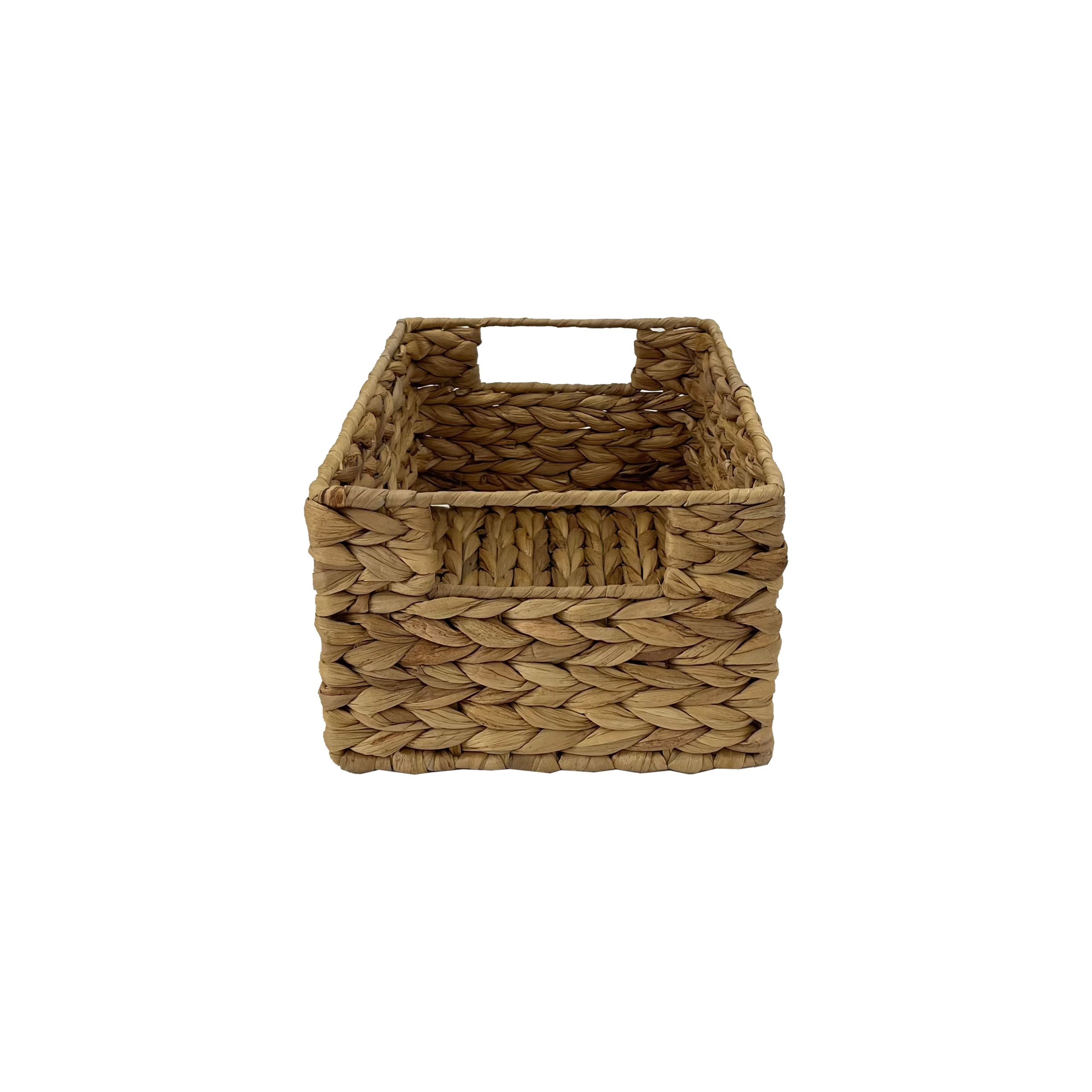 Small Natural Rectangle Basket by Ashland® - Image 3