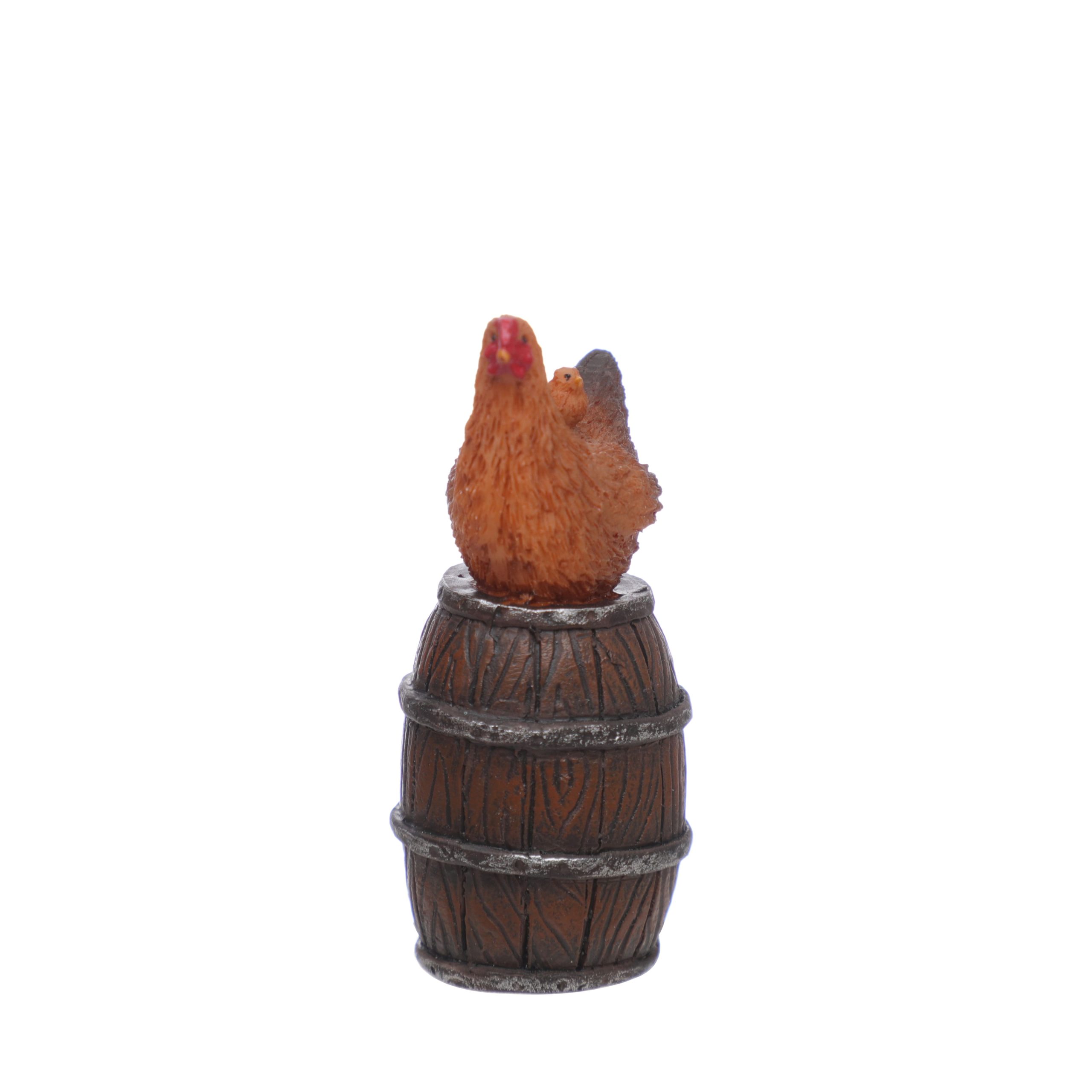 Mini Hen on a Barrel by Ashland® - Image 3