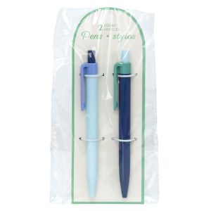 Mother's Day Color Block Click Pens, 2ct.