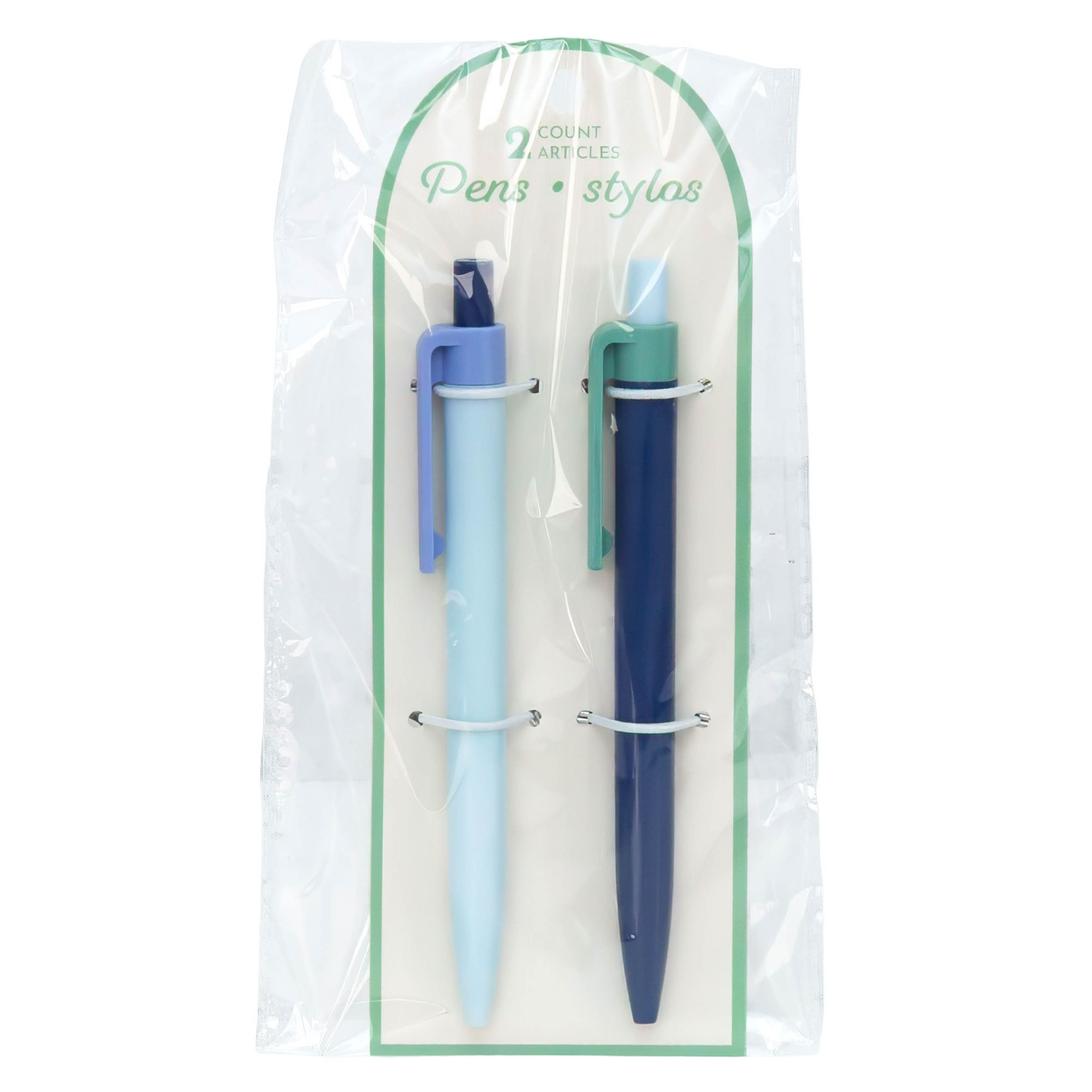 Mother's Day Color Block Click Pens, 2ct.