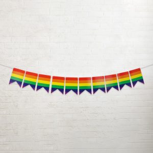 8ft. Pride Paper Banner by Celebrate It™
