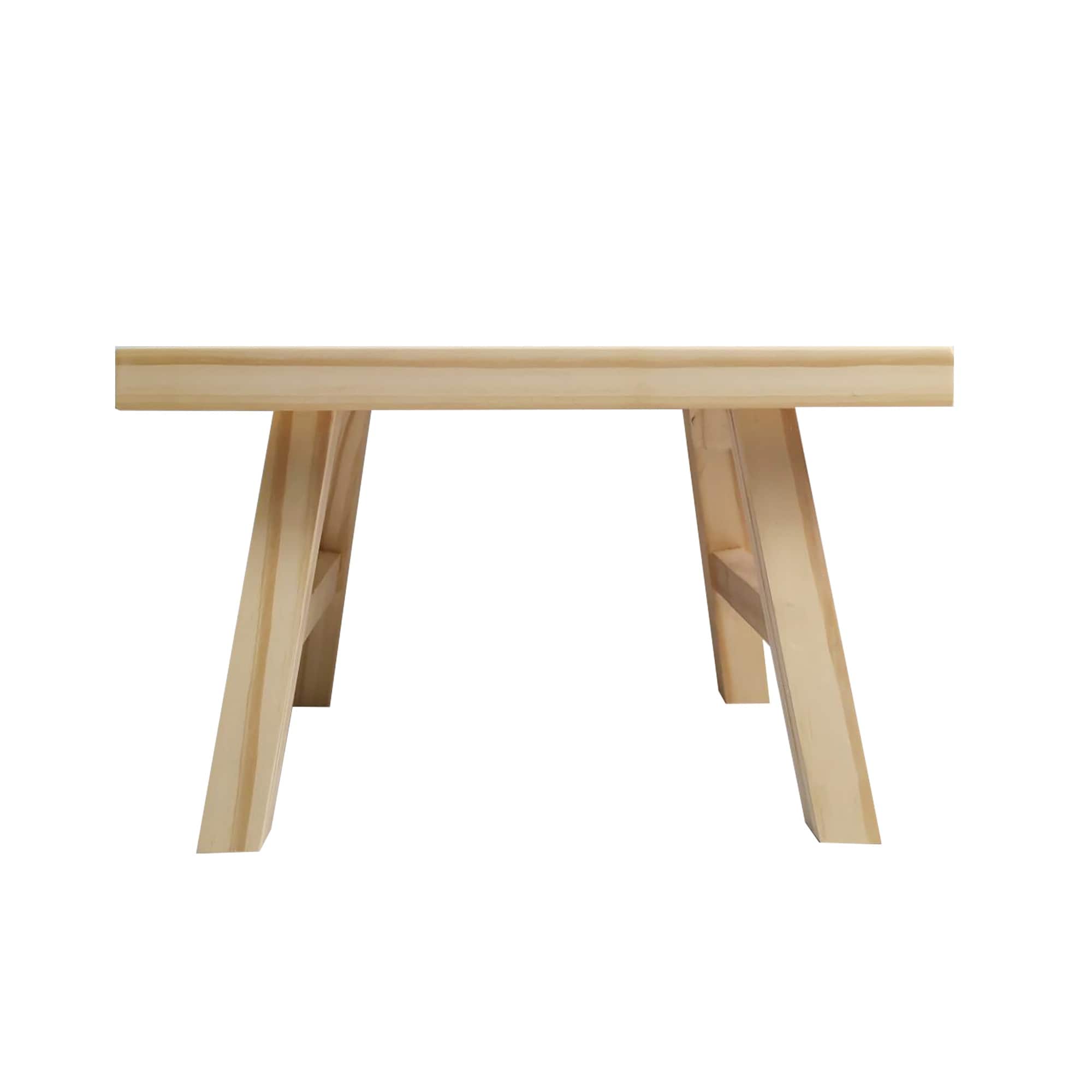 13" Unfinished Wooden Step Stool by Make Market®