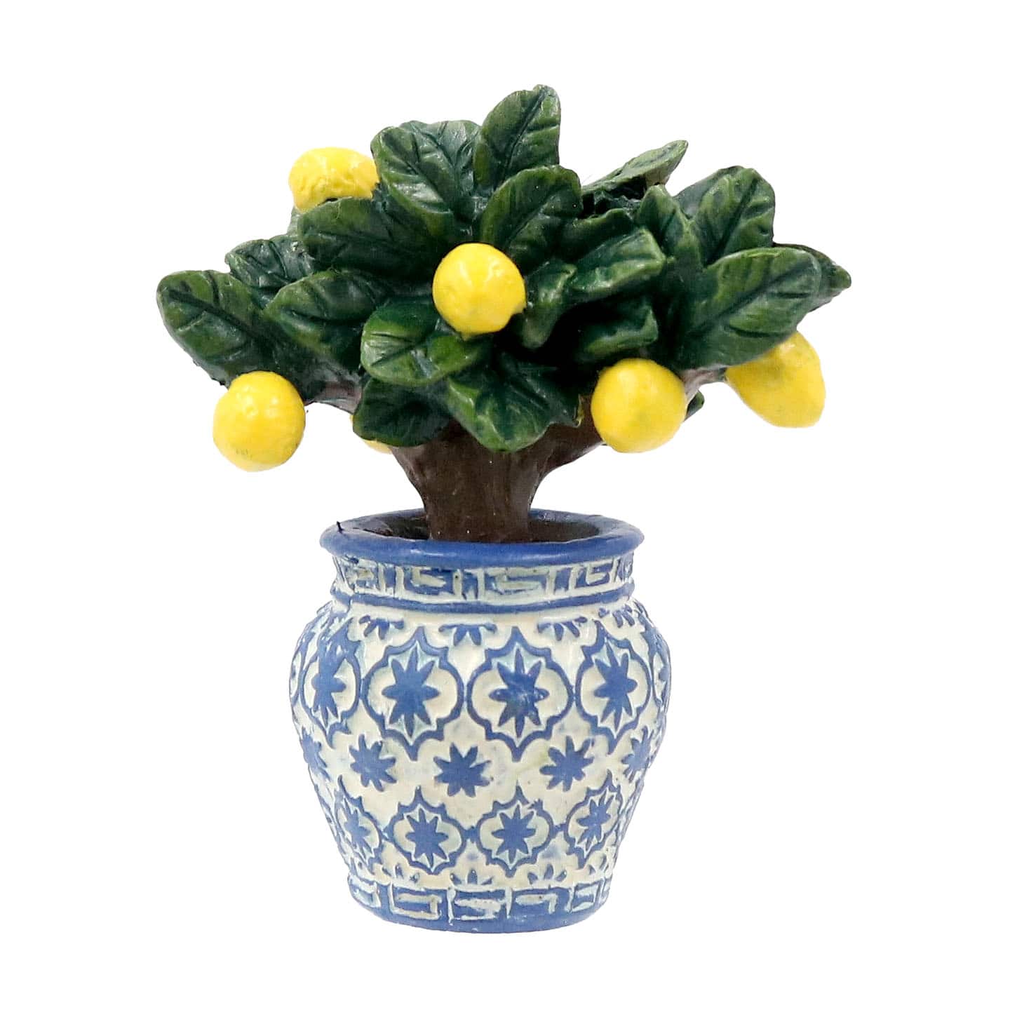 Mini Lemon Tree in Italian Vase by Ashland® - Image 2
